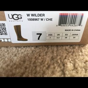 New ugg wilder boots